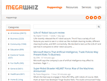 Tablet Screenshot of megawhiz.com